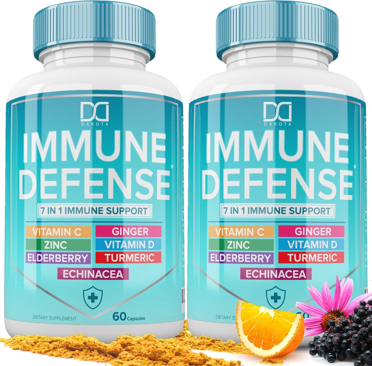 Immune supplement vitamins vitamin capsules