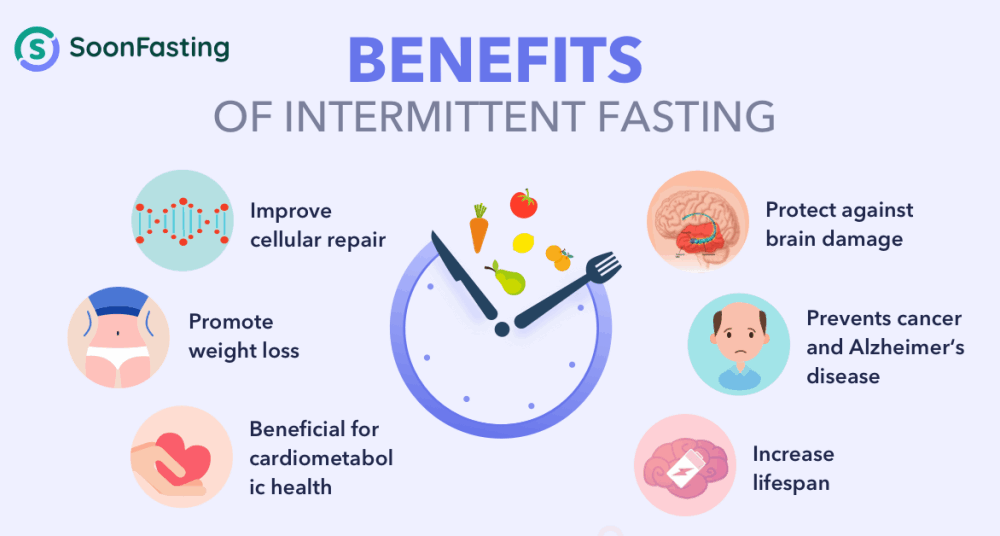 Fasting intermittent benefits brain body